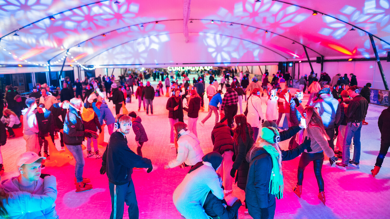 Schaatbaan open in de herfstvakantie