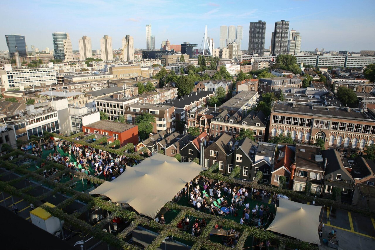 Get on the roof! | #RotterdamCentrum