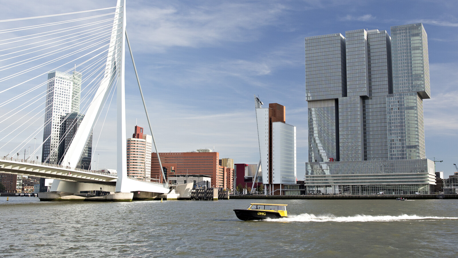 Watertaxi Erasmusbrug Rotterdam